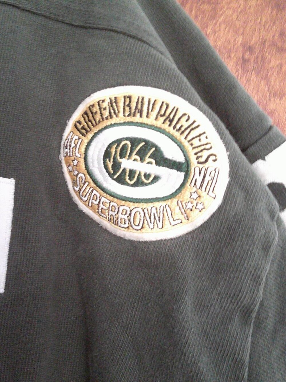Champion Vintage XL Green Bay Packers Throwbacks Collection Sweatshirt - Picture 5 of 8